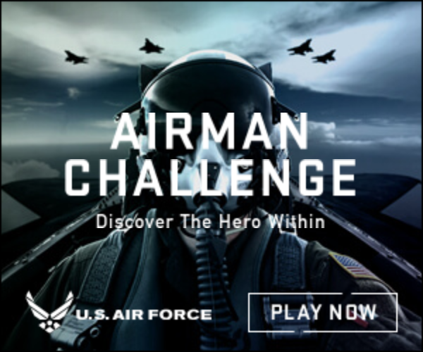 U.S. AIR FORCE banner, final frame