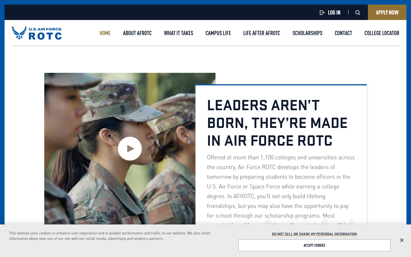 AFROTC — site capture