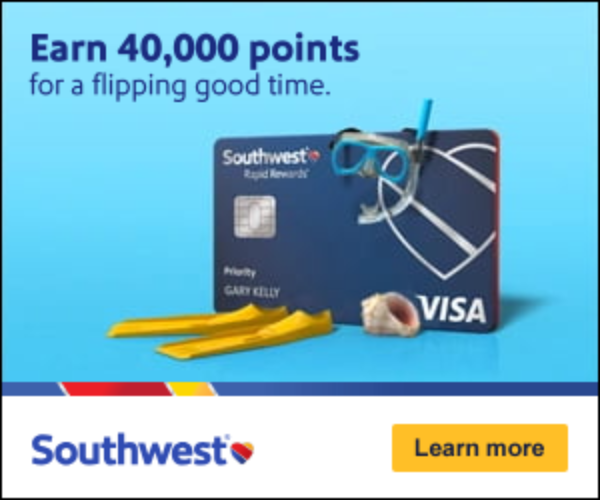SOUTHWEST AIRLINES banner, final frame