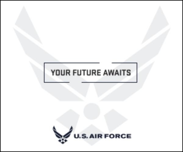 U.S. AIR FORCE banner, final frame
